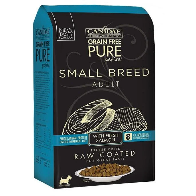 - The effect of dog food on hairCanidae Pure Petite - Small Breed Salmon Formula - Dry Dog Food