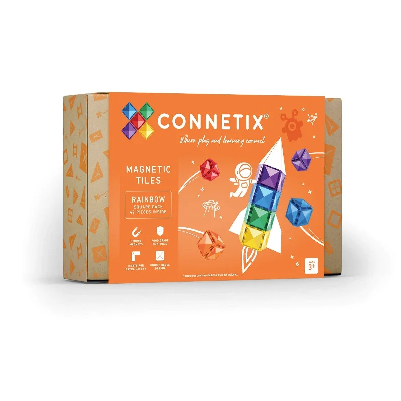 - Parrot climbing and standing wooden frameConnetix | 42 Piece SQUARE Pack