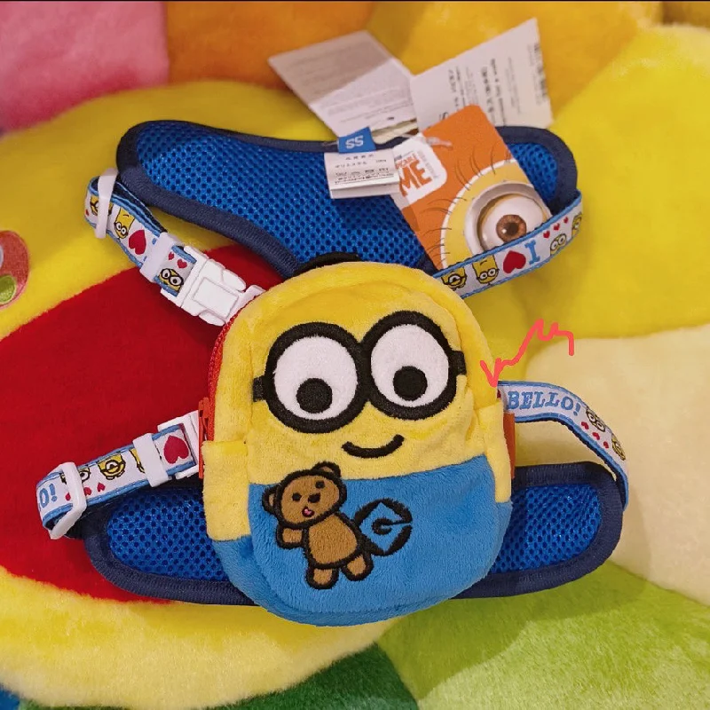 - Custom pet birthday cakePet paradise - Despicable Me Minions Backpack Harness, for Dogs and Cats. - Custom pet birthday cakePet paradise - Despicable Me Minions Backpack Harness, for Dogs and Cats.