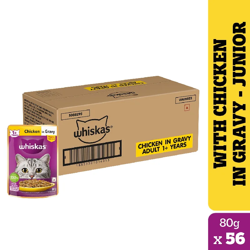 - Degradable pet feces bagWhiskas Chicken in Gravy Kitten (2-12 Months) Cat Wet Food