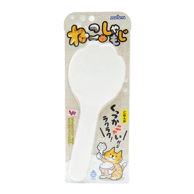  -Splash-proof food bowl AND Anti-choking slow food bowlAkebono Cat Paw Rice Scoop