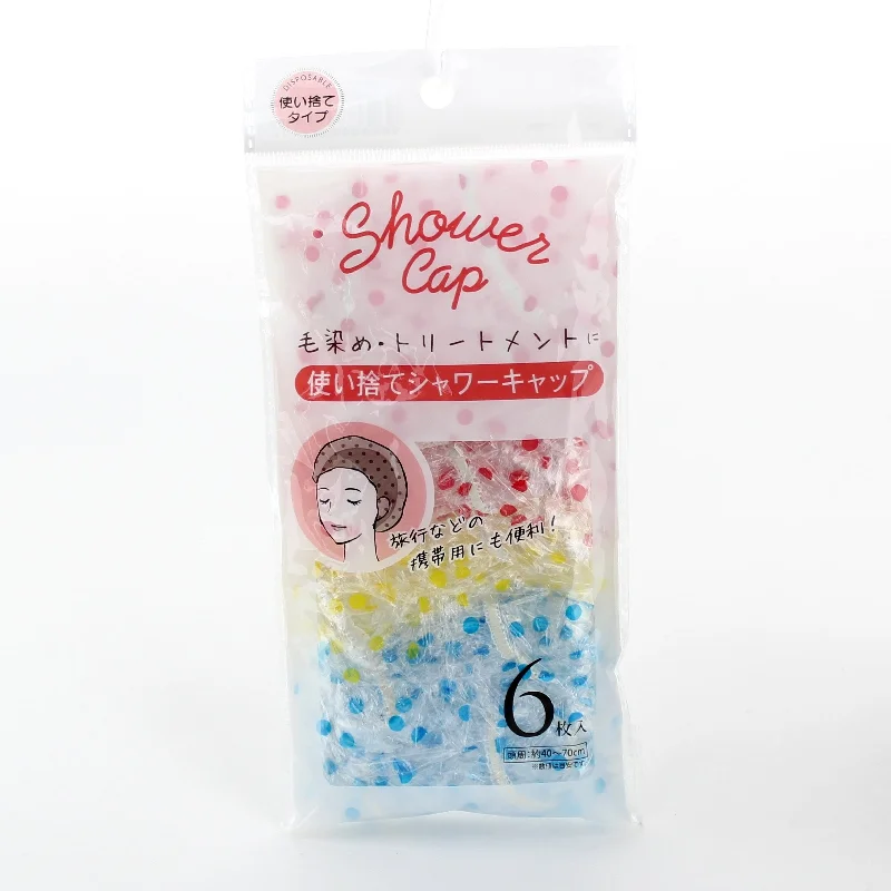 - Parrot climbing and standing wooden frameShower Cap (Disposable/Polka Dots/RD*BL*YL/Free Size) - Parrot climbing and standing wooden frameShower Cap (Disposable/Polka Dots/RD*BL*YL/Free Size)