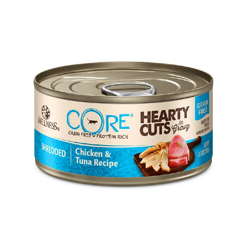 - Cat food for picky eaters - Tear stain dog foodCore Hearty Cuts Shredded Chicken & Tuna Cat Wet Food - Cat food for picky eaters - Tear stain dog foodCore Hearty Cuts Shredded Chicken & Tuna Cat Wet Food