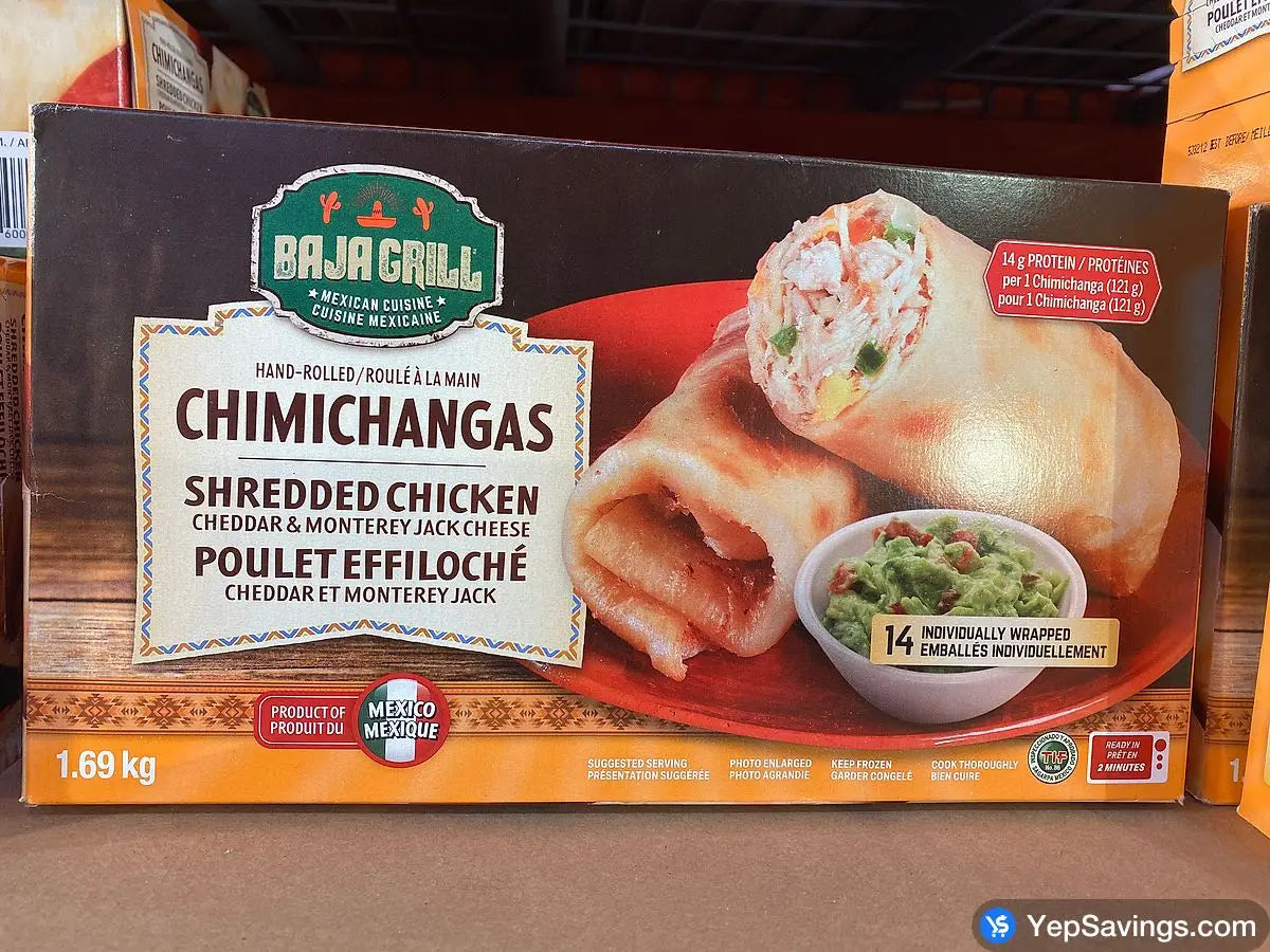 ---Baja Grill Chicken Chimichangas