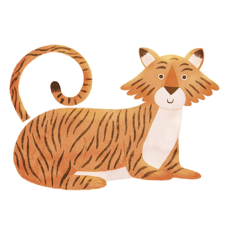 ---YATSUNI Jungle | Wall Decals The Tiger in TUBE
