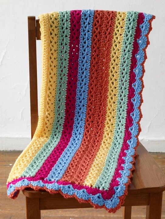 - Automatic induction pet water dispenserBright Stripes Baby Afghan Pattern (Crochet)