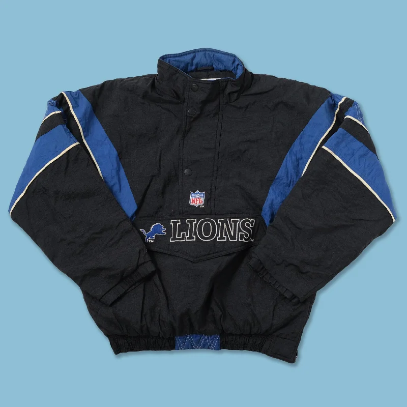 ---Vintage Starter Detroit Lions Anorak Medium