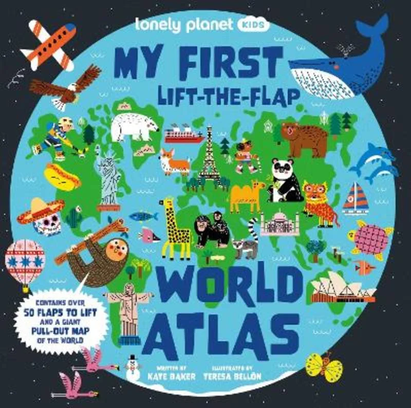 - Automatic temperature adjustment cat bedLonely Planet Kids My First Lift-the-Flap World Atlas