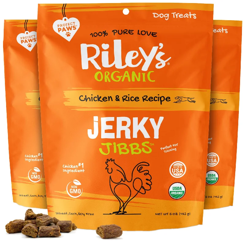 - Elderly dog ​​joint care mattressOrganic Chicken & Rice Jerky Jibbs