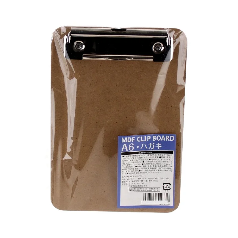  -Non-contact cat thermometerClipboard (MDF/Vertical/A6/BE/12.4x1.3x17.9cm)