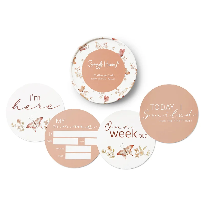 - Postoperative pet anti-licking Elizabethan collarReversible Milestone Cards | Butterfly + Pink Sand - Postoperative pet anti-licking Elizabethan collarReversible Milestone Cards | Butterfly + Pink Sand