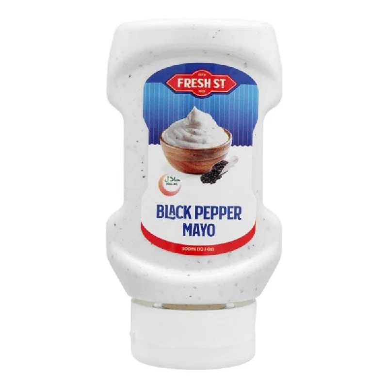 - Remote interactive pet feederFRESH ST BLACK PEPPER MAYONNAISE 300ML