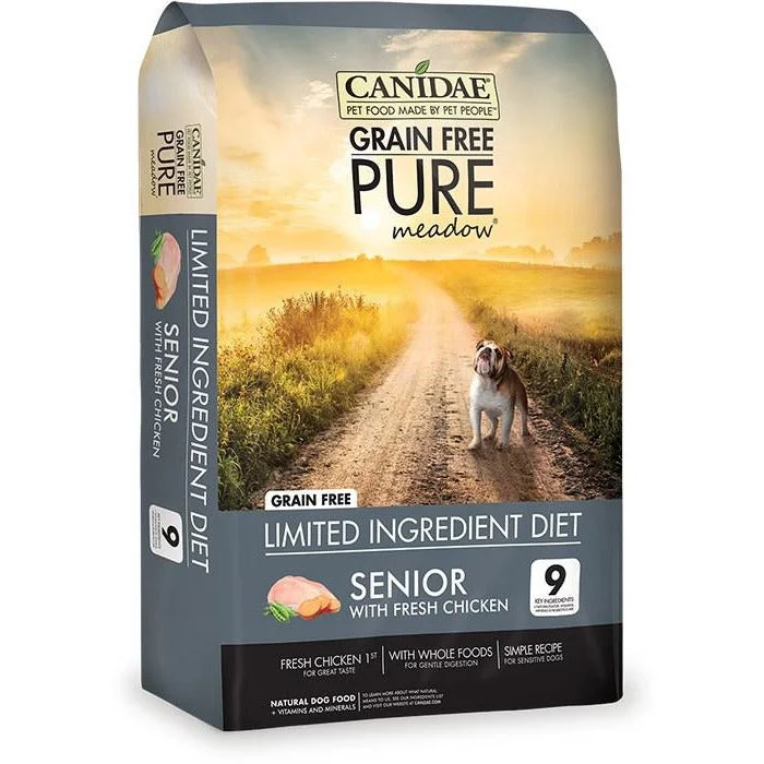 - Special food for senior dogsCanidae Grain Free - Pure Meadow Senior With Fresh Chicken - Dry Dog Food - Special food for senior dogsCanidae Grain Free - Pure Meadow Senior With Fresh Chicken - Dry Dog Food