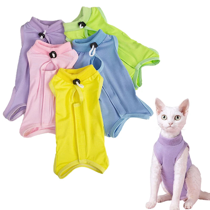 - Cat anti-jump window safety netAnniePaw Cat Weaning Suit Anti-Licking Soft Recovery Jumpsuit - Cat anti-jump window safety netAnniePaw Cat Weaning Suit Anti-Licking Soft Recovery Jumpsuit