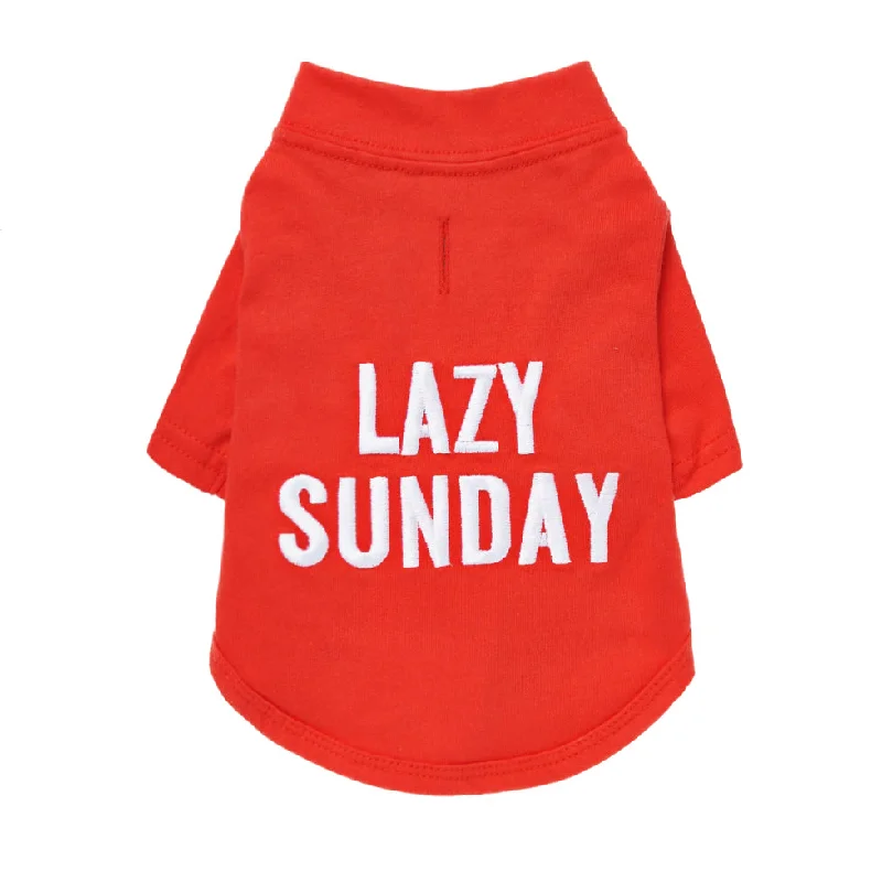 Pet wedding dressesLazy Sunday Dog T- Shirt