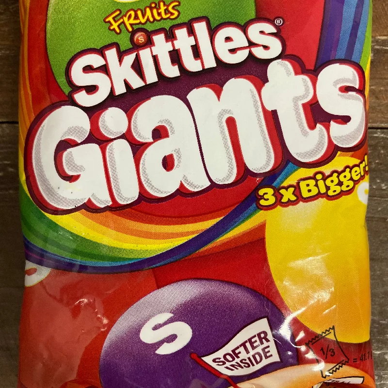 - Pet tear stain cleaning wipes3x Skittles Giants Fruit Bags (3x125g)