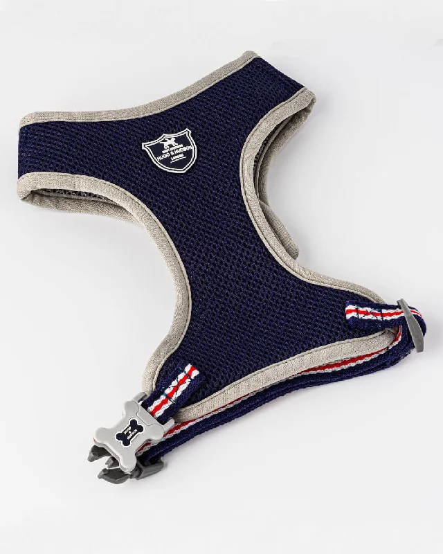 - Organic cotton dog bibsMesh Dog Harness - Navy