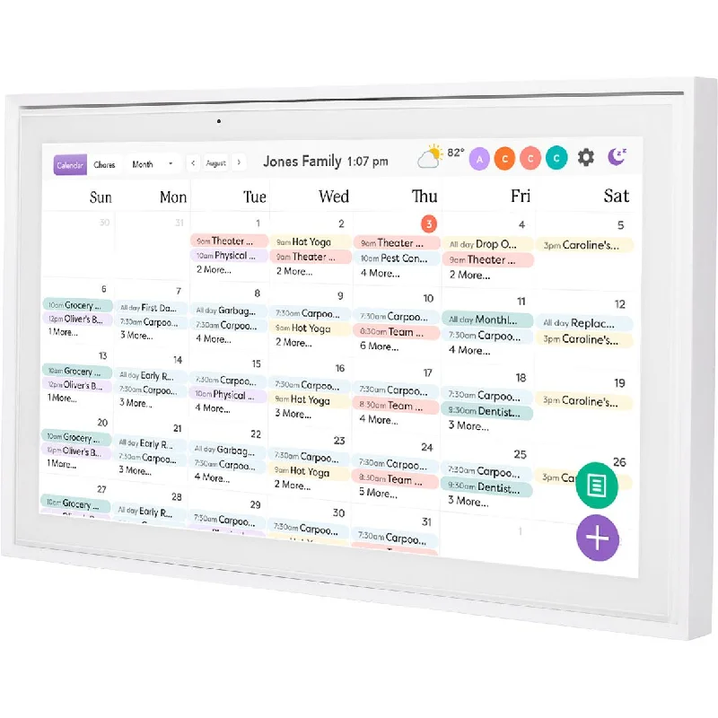 - Winter warm clothes for short-haired dogsSkylight 15" Smart Family Calendar (White) - Winter warm clothes for short-haired dogsSkylight 15" Smart Family Calendar (White)