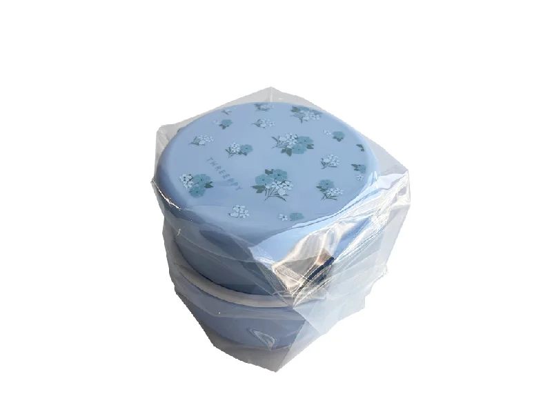 - Dog anti-slip matTwo Tiered Lunch Box Round with Mini Fork A