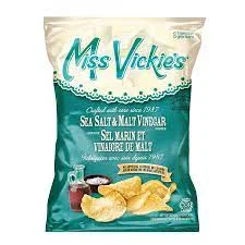 - Hamster silent running wheel to prevent chewingMiss Vickie’s Sea Salt and Malt Vinegar Chips 572 g