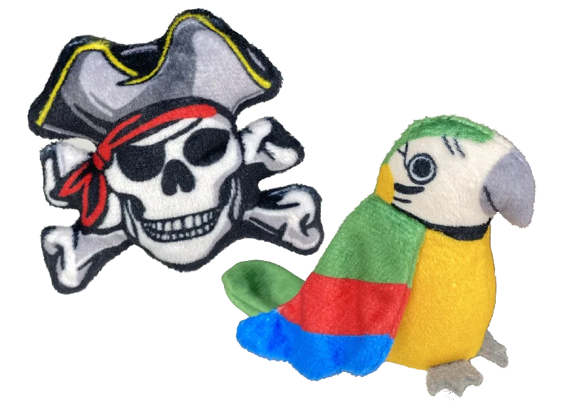- Cat anti-jump window safety netMargaritaville® Pirate Skull and Parrot Cat Toy