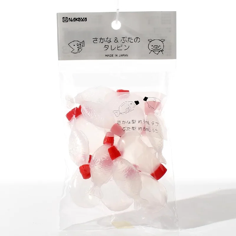 - Chinchilla cooling ice nest ceramic plateDisposable Sauce Bottle (Sauce/Fish*Pig/CL/5.5x1x2.2cm*4.6x1.9x2.5cm (15pcs)) - Chinchilla cooling ice nest ceramic plateDisposable Sauce Bottle (Sauce/Fish*Pig/CL/5.5x1x2.2cm*4.6x1.9x2.5cm (15pcs))