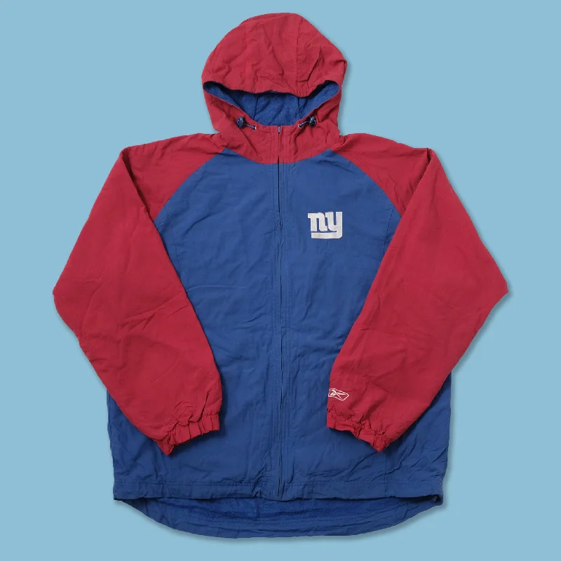 - Winter warm clothes for short-haired dogsVintage Reebok New York Giants Light Jacket XLarge - Winter warm clothes for short-haired dogsVintage Reebok New York Giants Light Jacket XLarge