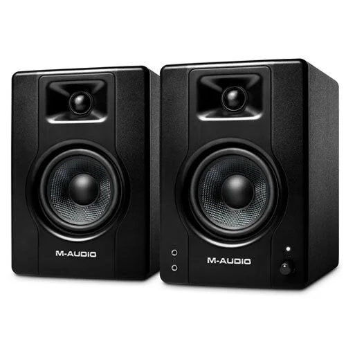 - Remote interactive pet feederM-Audio BX4 D3 Powered Desktop Speakers Pair (Black)