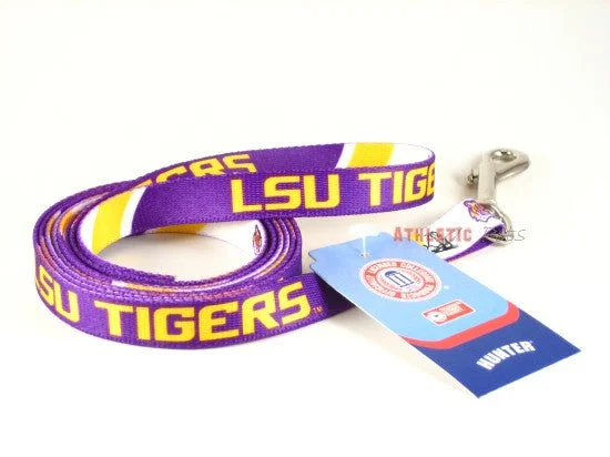  . **Dog muzzle is breathable**LSU Louisiana State Tigers Dog Leash (Discontinued)