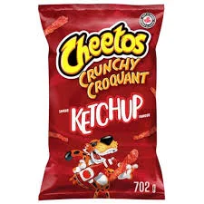  -Anti-scratch scratching board AND cat bed in oneCheetos Crunchy Cheezies - Ketchup