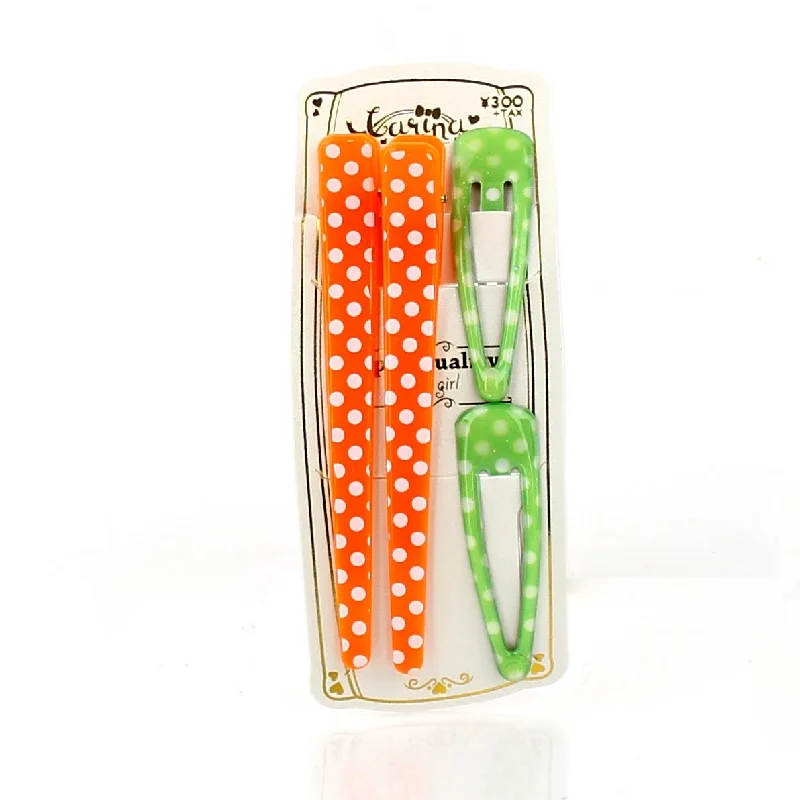 - Remote interactive pet feederPolka Dots & Checkered Hair Clips (Orange & Green, 4pcs) - Remote interactive pet feederPolka Dots & Checkered Hair Clips (Orange & Green, 4pcs)