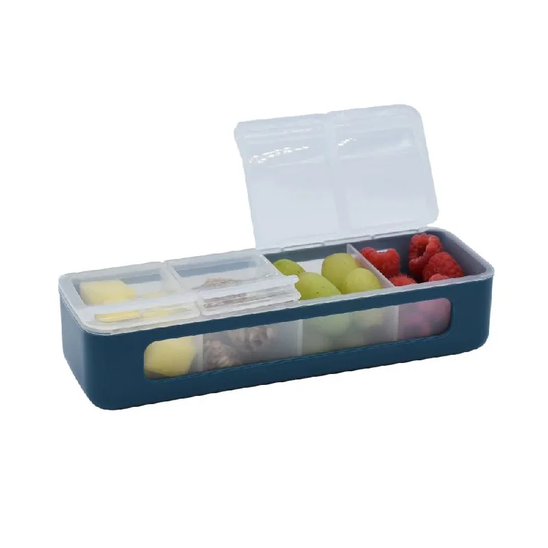 - Durable nylon dog leash wholesaleMelii 4 Compartment Snackle Box LUXE - Blue