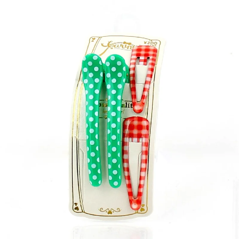 - Pet water dispenser UV sterilization versionPolka Dots & Checkered Hair Clips (Green & Red, 4pcs) - Pet water dispenser UV sterilization versionPolka Dots & Checkered Hair Clips (Green & Red, 4pcs)