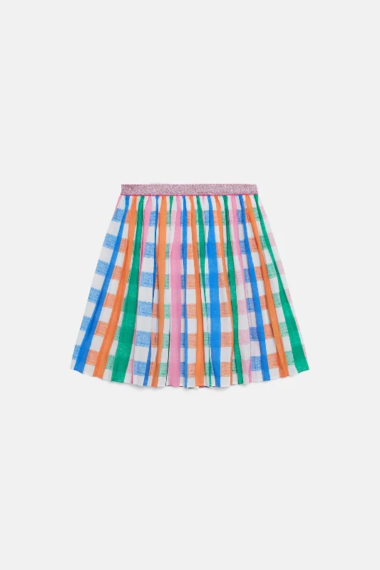 - Pet diabetes prescription foodGingham Pleat Skirt