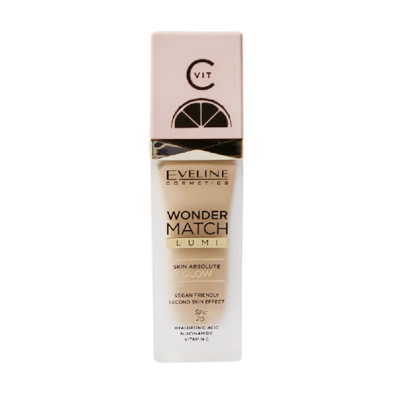 ---EVELINE WONDER MATCH LUMI FOUNDATION # 15 NATURAL