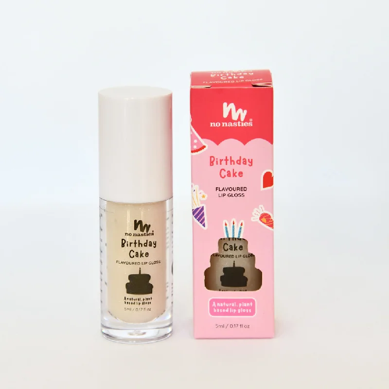 ---No Nasties | Natural Kids Lip Gloss | Birthday Cake