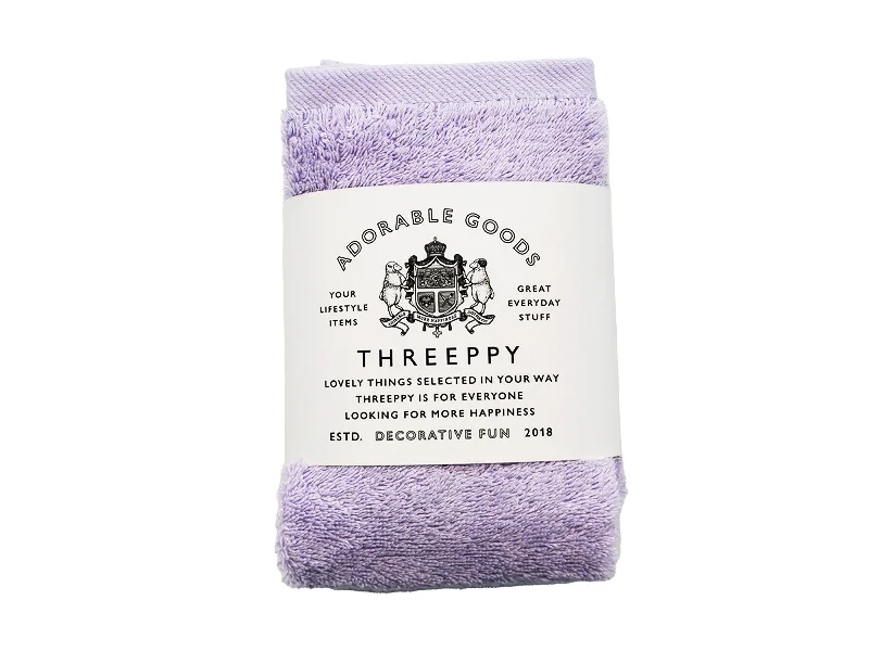 - Cat hair ball removal and hair removal creamSoft Volumy Face Towel Purple