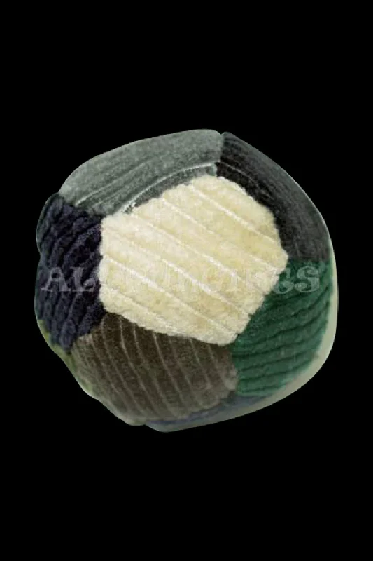 - Degradable pet feces bagCorduroy Patchwork Sand-Filled Hacky Sack - 12 Panel