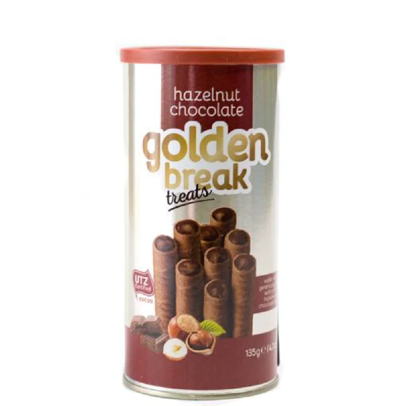 - Christmas pet Christmas clothingGOLDEN BREAK WAFER TREATS HAZLENUT CHOCOLATE TIN 135 GM - Christmas pet Christmas clothingGOLDEN BREAK WAFER TREATS HAZLENUT CHOCOLATE TIN 135 GM