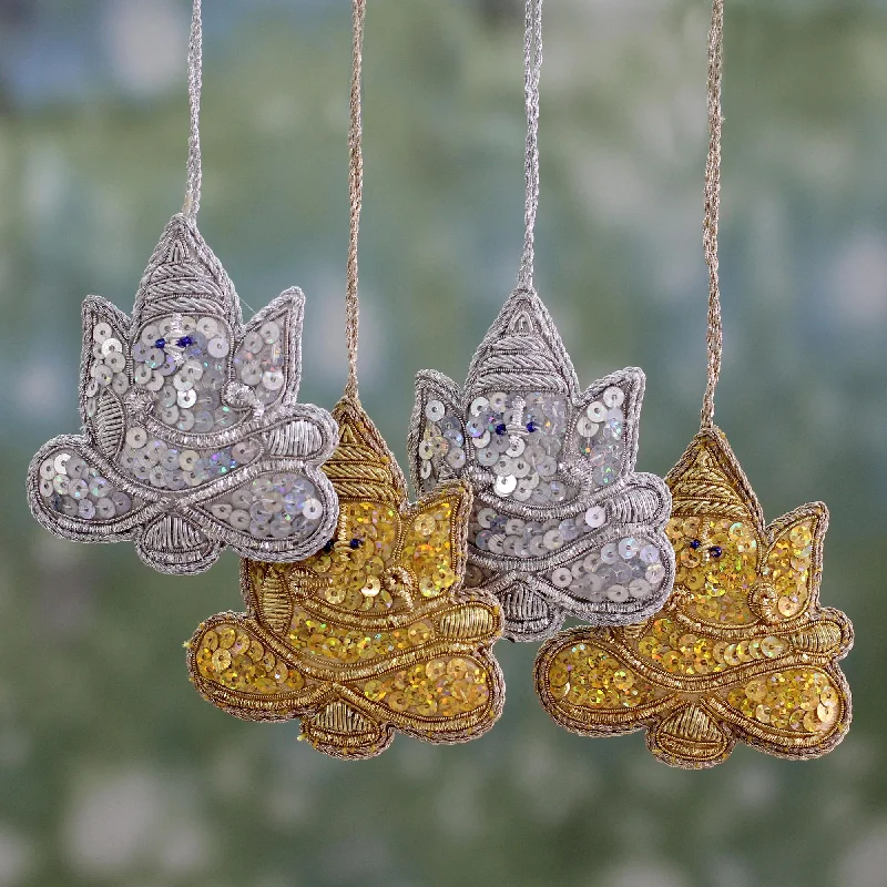 -Non-contact cat thermometerHappy Ganesha 4 Glittery Handmade Ornaments Depicting Lord Ganesha -Non-contact cat thermometerHappy Ganesha 4 Glittery Handmade Ornaments Depicting Lord Ganesha