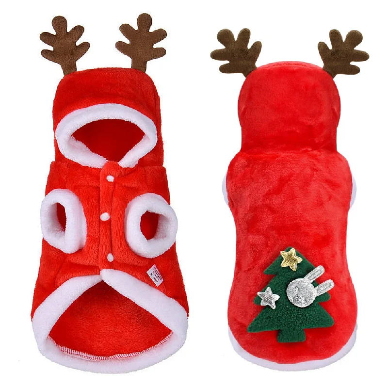 -Anti-scratch scratching board AND cat bed in oneChristmas Dog Clothes Small Dogs Santa Costume for Pug Chihuahua Yorkshire Pet Cat Clothing Jacket Coat Pets Costume -Anti-scratch scratching board AND cat bed in oneChristmas Dog Clothes Small Dogs Santa Costume for Pug Chihuahua Yorkshire Pet Cat Clothing Jacket Coat Pets Costume