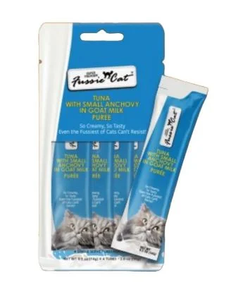 - Pet diabetes prescription foodFussie Cat Tuna with Small Anchovy in Goat Milk Purée - Pet diabetes prescription foodFussie Cat Tuna with Small Anchovy in Goat Milk Purée