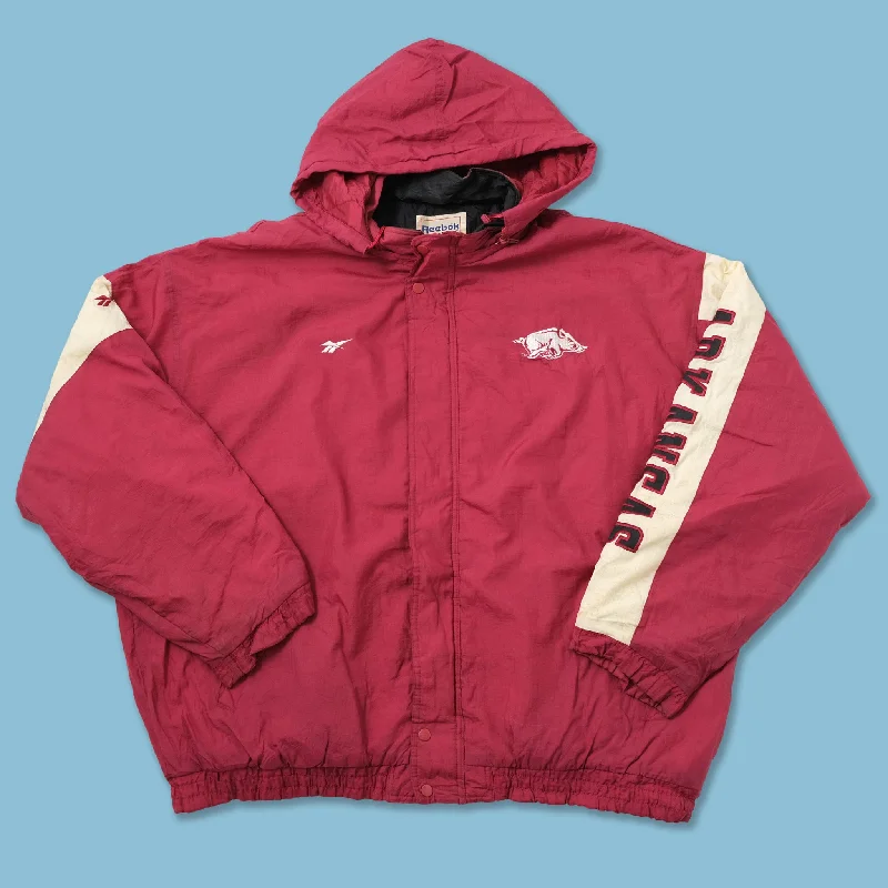 - Dog disposable foam shower gelVintage Reebok Arkansas Padded Jacket XXL