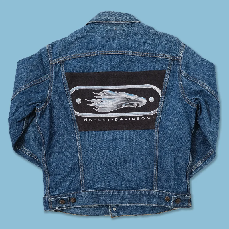 - Summer pet ice matHarley Davidson x Levis Denim Jacket Medium