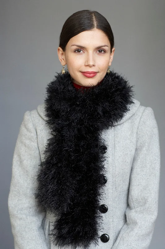 - Postoperative pet anti-licking Elizabethan collarStroke of Midnight Scarf (Knit)