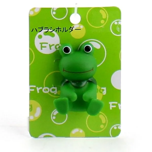 - Cat anti-jump window safety netToothbrush Holder (Frog/GR/5x4.3x2.5cm)