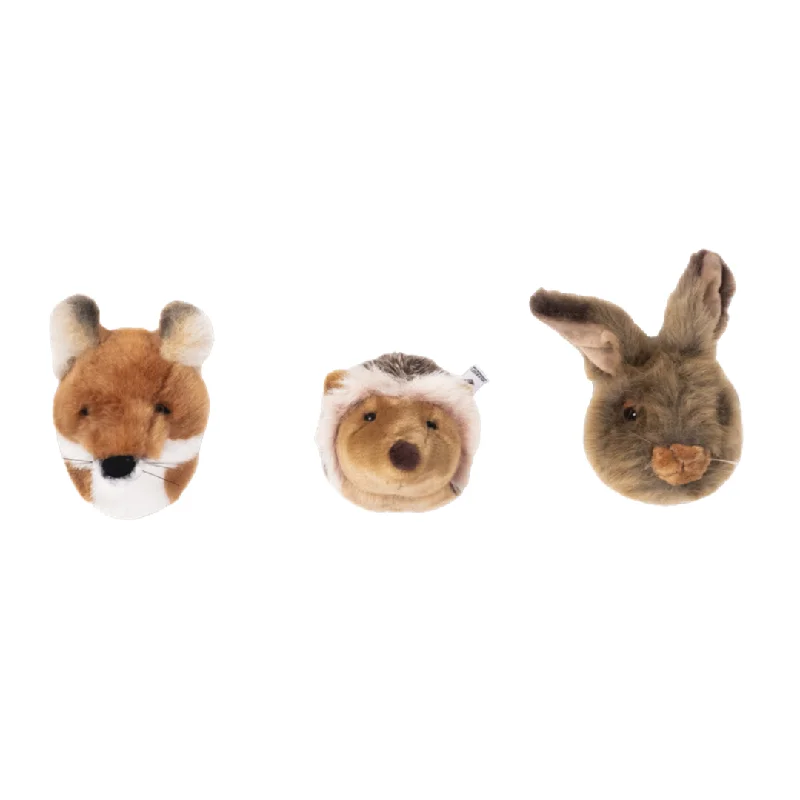 - Pet tear stain cleaning wipesWild & Soft MINI Set - FOREST - Hare, Hedgehog, Fox