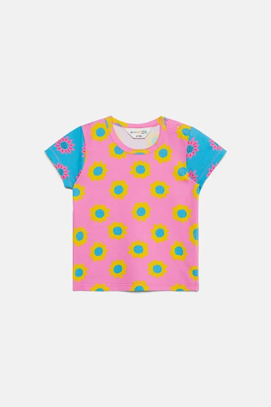  -Splash-proof food bowl AND Anti-choking slow food bowlFlower Baby Tshirt