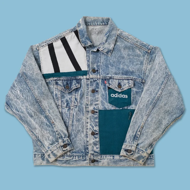 - ​​Christmas pet Christmas clothingadidas x Levis Denim Jacket Medium