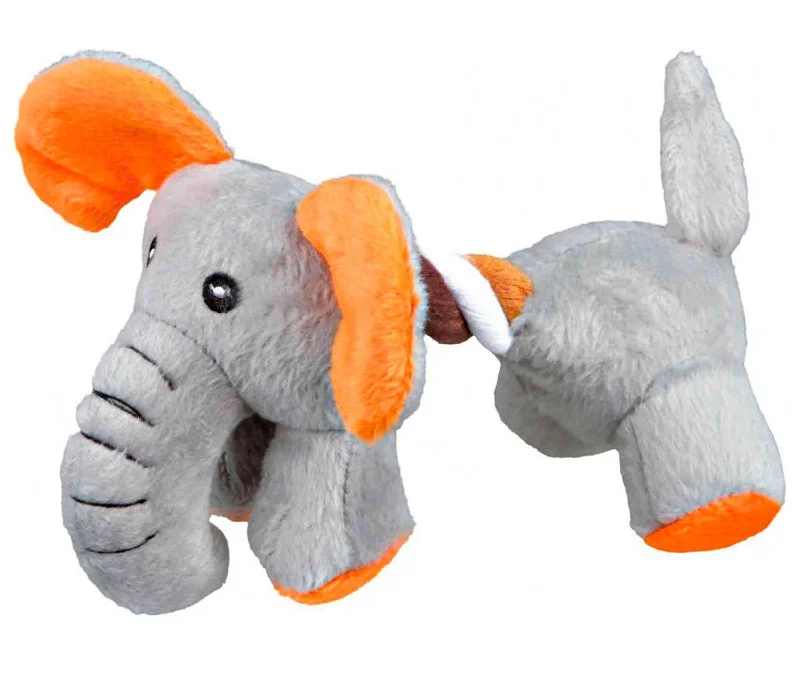 - Parrot climbing and standing wooden frameTrixie Plush Animal with Rope Toy: Squeaky Dog Toy (Elephant) - Parrot climbing and standing wooden frameTrixie Plush Animal with Rope Toy: Squeaky Dog Toy (Elephant)